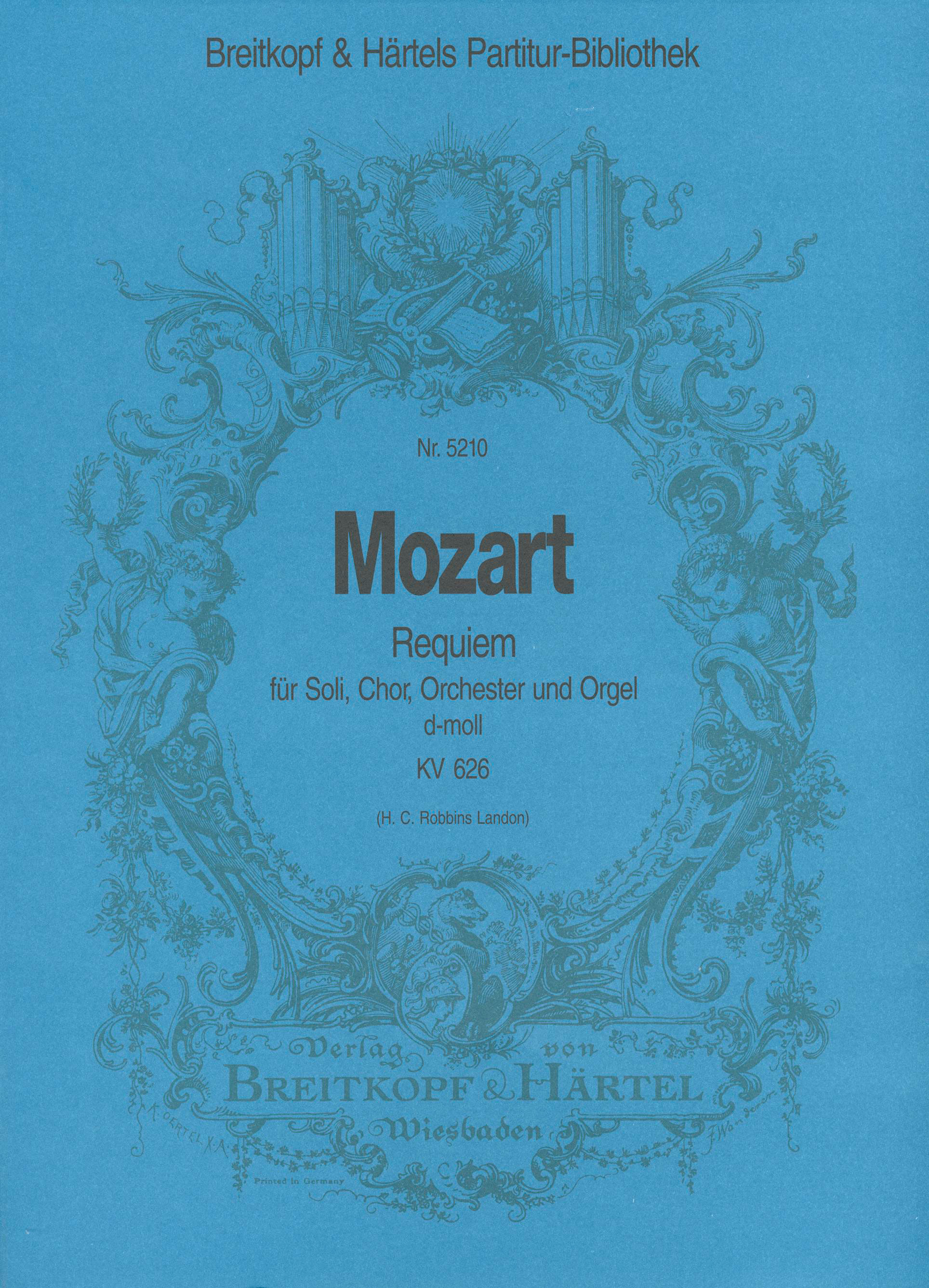 Vorderes Coverbild Requiem d-moll KV 626