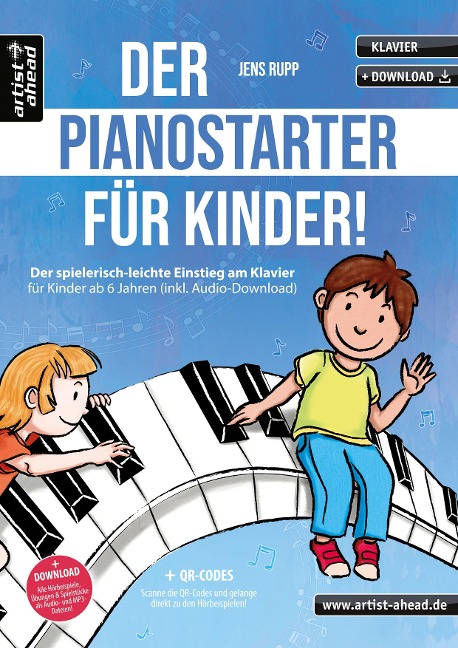Vorderes Coverbild Der Pianostarter für Kinder! 