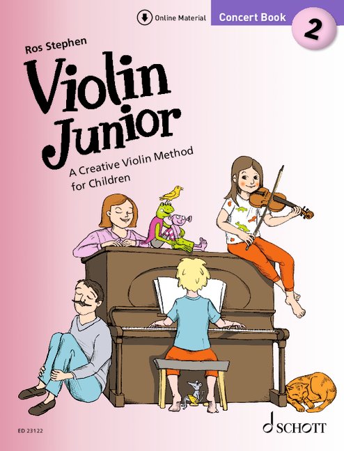 Vorderes Coverbild Violin Junior: Concert Book 2