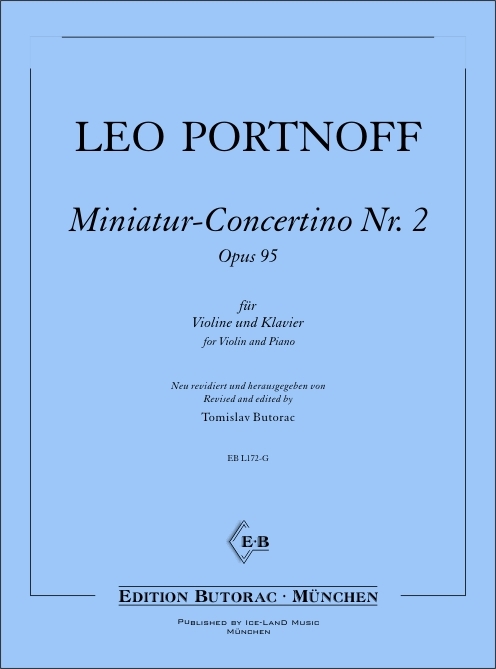 Anderes Coverbild Miniatur-Concertino Nr. 2 d-moll op. 95