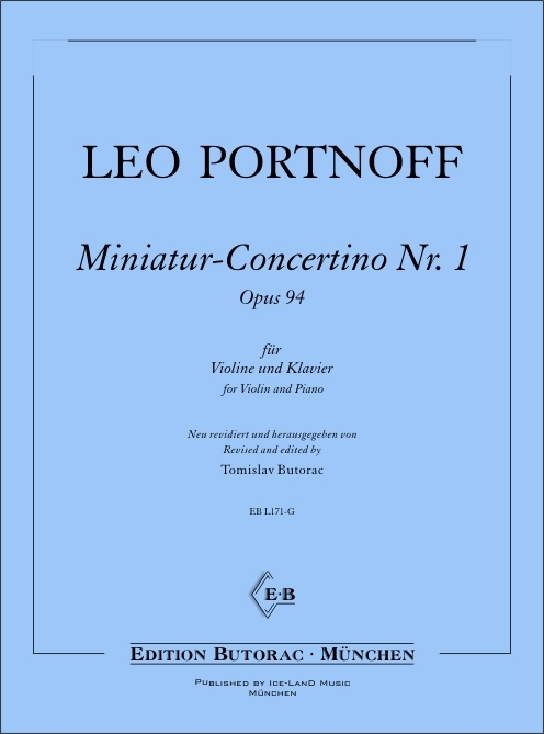 Anderes Coverbild Miniatur-Concertino Nr. 1 D-Dur op. 94
