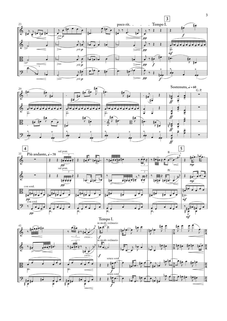 Anderes Coverbild Streichquartett Nr. 3 Sz 85 SE