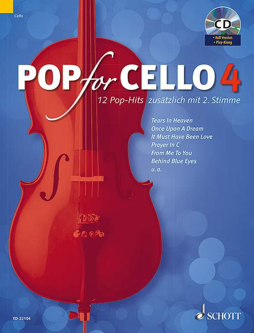 Vorderes Coverbild Pop for Cello Band 4