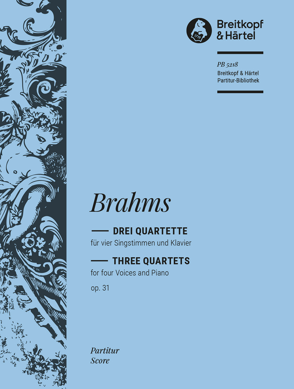 Vorderes Coverbild 3 Quartette op. 31