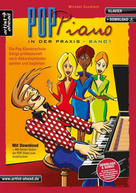 Vorderes Coverbild Pop Piano in der Praxis Band 1