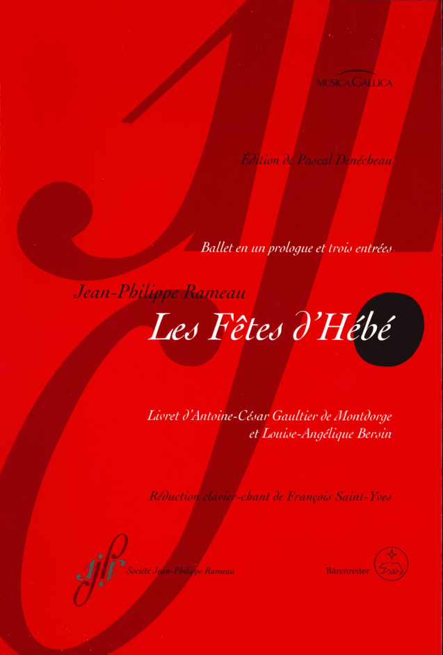 Anderes Coverbild Les Fêtes d’Hébé RCT 41