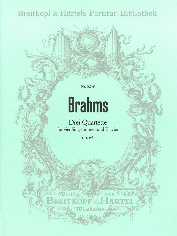 Vorderes Coverbild Drei Quartette op. 64