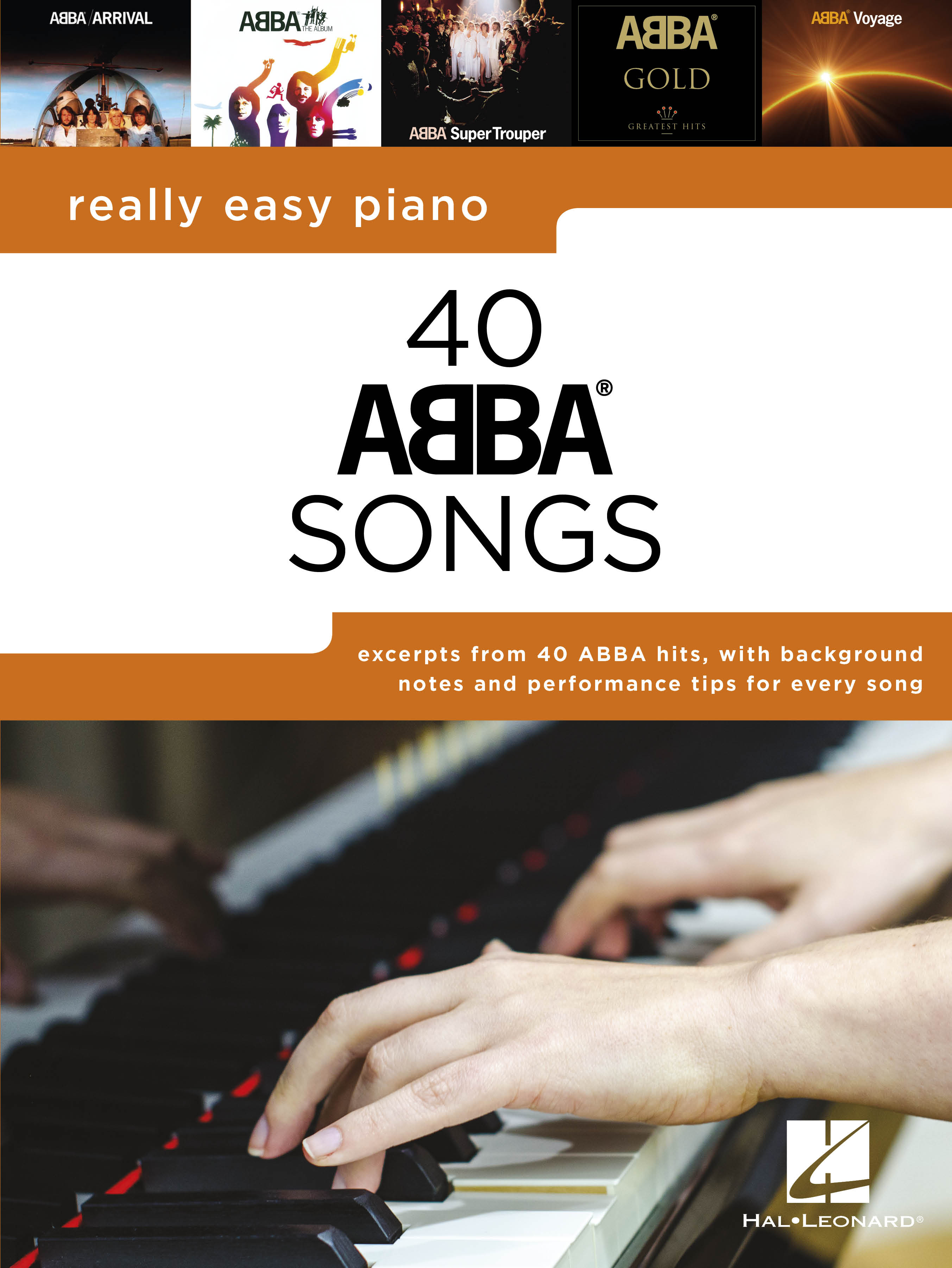 Vorderes Coverbild Really Easy Piano: 40 ABBA Songs