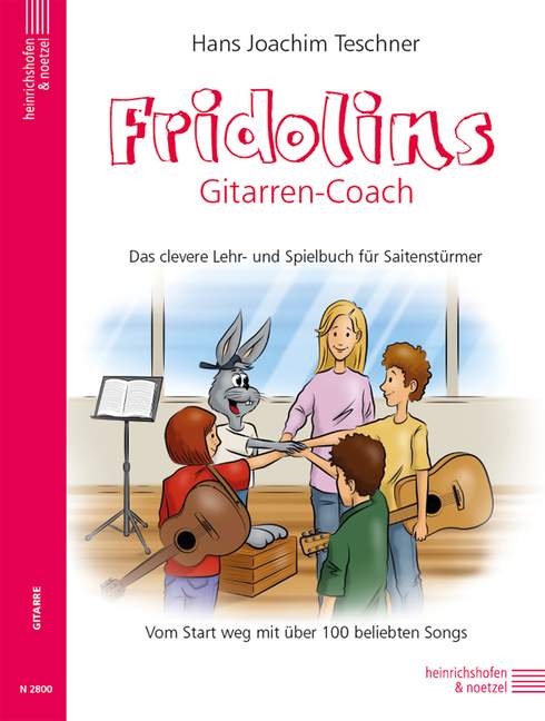 Vorderes Coverbild Fridolins Gitarren Coach 