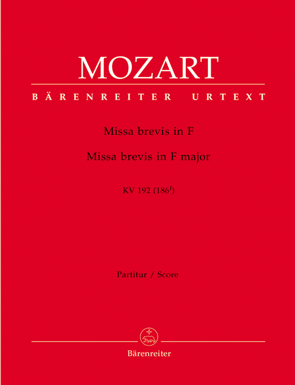 Anderes Coverbild Missa brevis F-Dur KV 192 (186f)