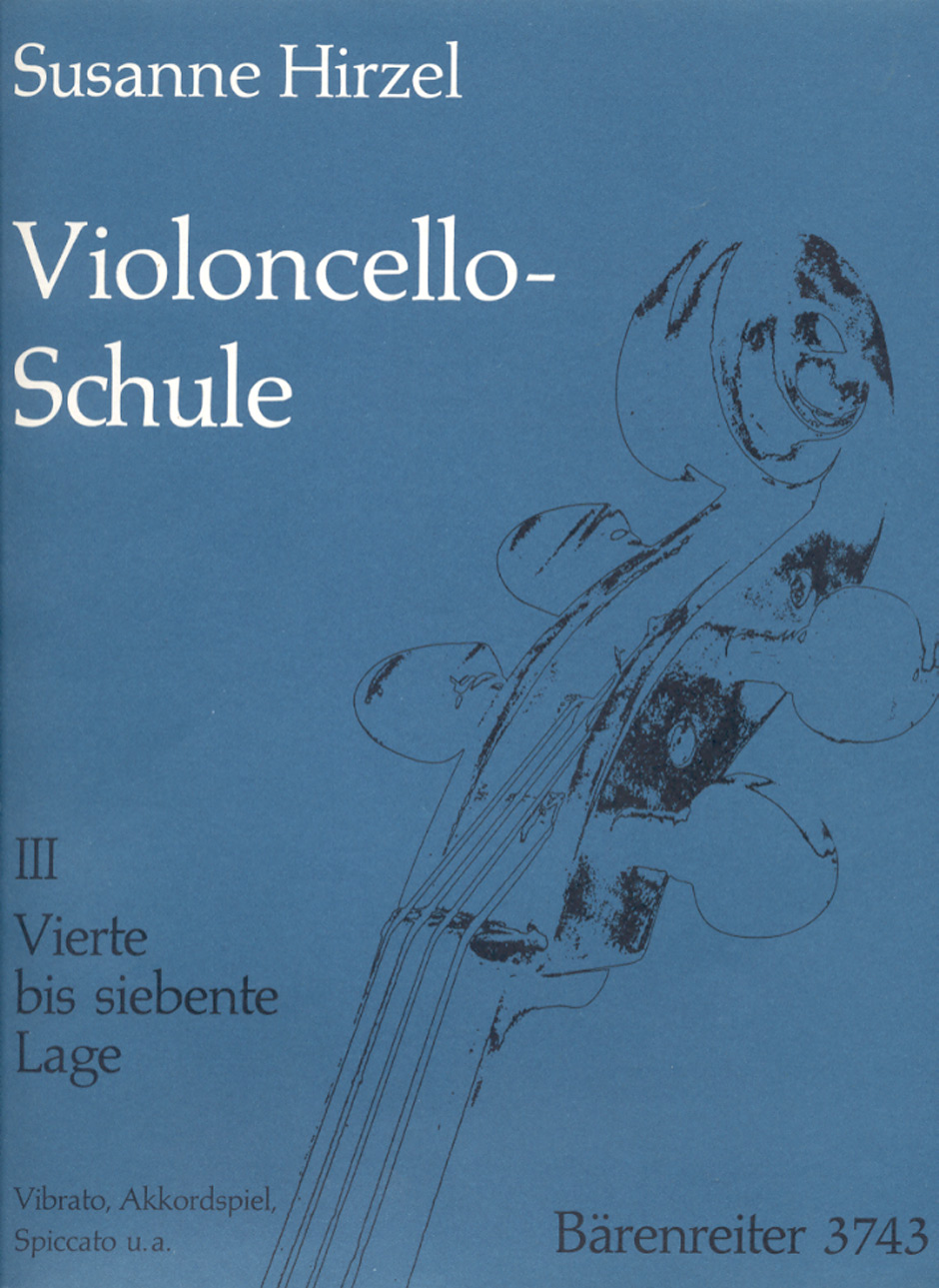 Anderes Coverbild Violoncello-Schule, Heft III: Vierte bis siebente Lage. Vibrato, Akkordspiel, Spiccato u. a.