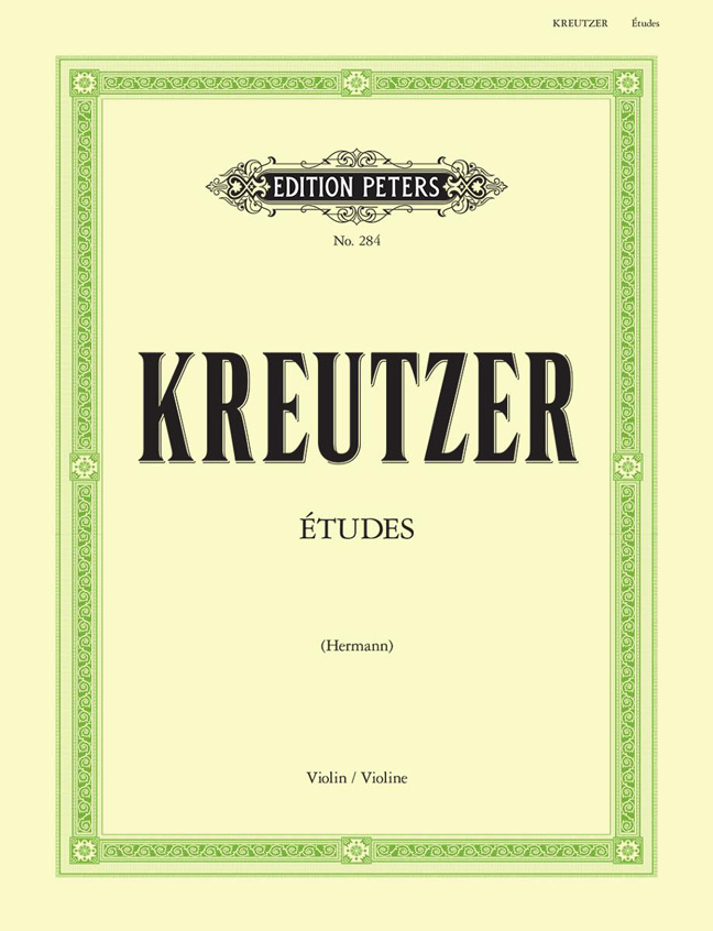 Vorderes Coverbild 42 Etüden (Capricen) Violine