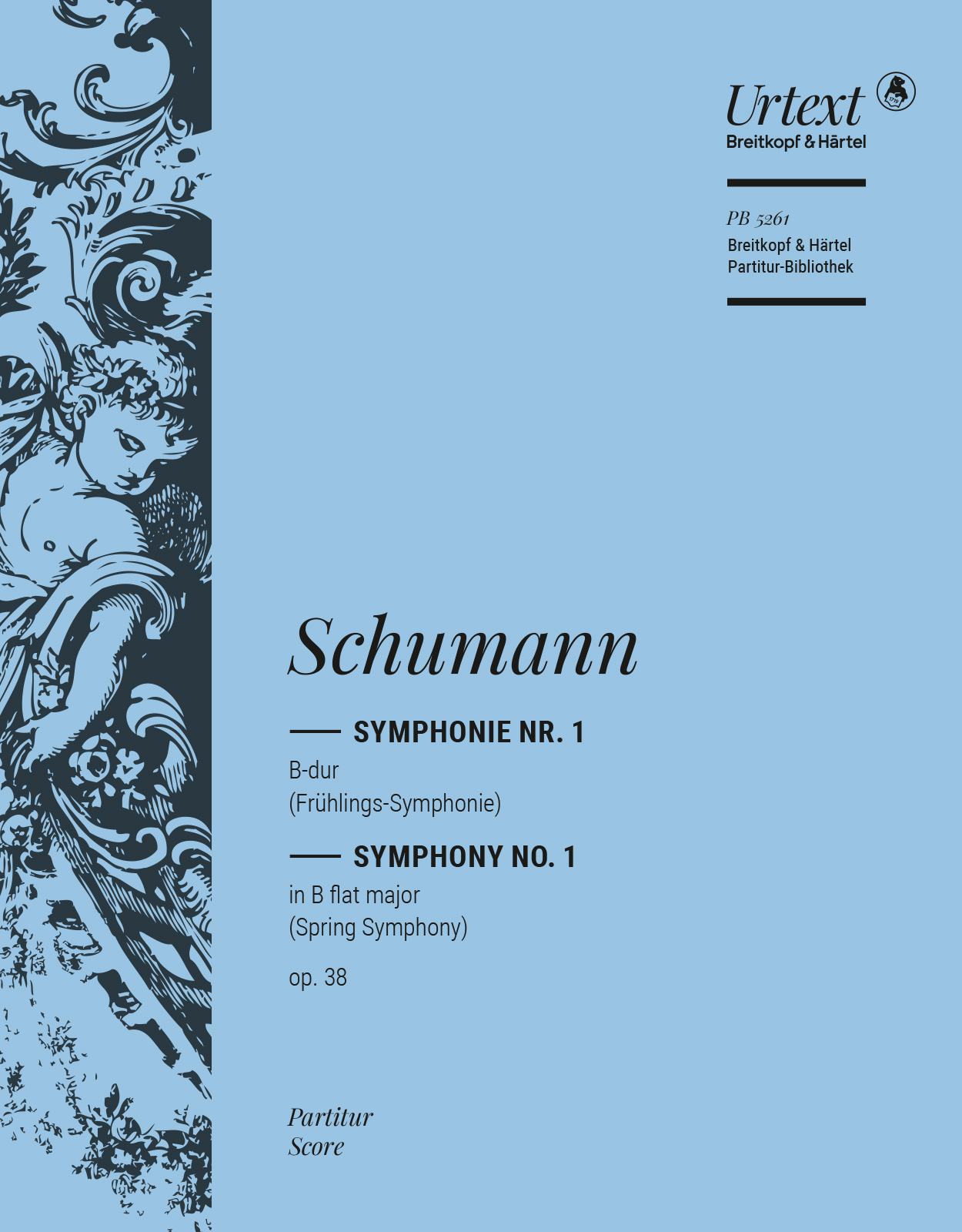 Vorderes Coverbild Symphonie Nr. 1 B-dur op. 38 "Frühlings-Symphonie"