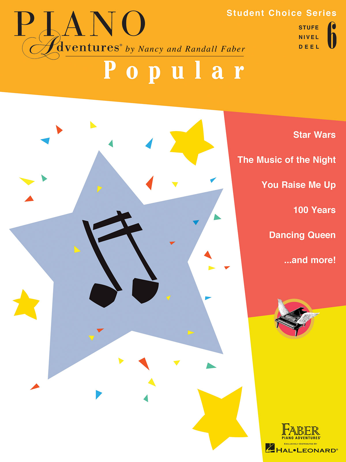 Vorderes Coverbild Piano Adventures Stufe 6 - Popular