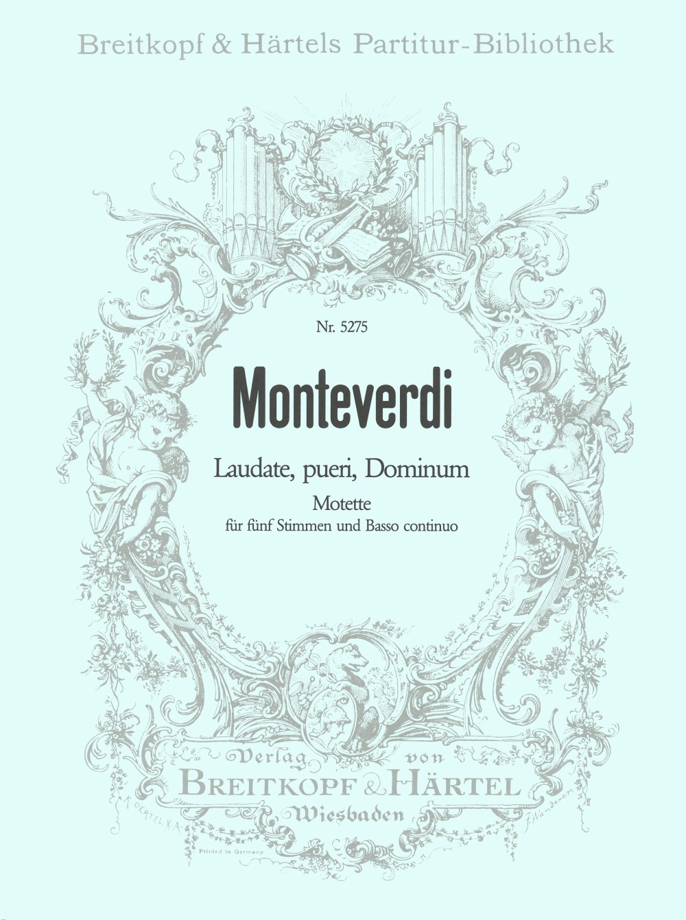 Vorderes Coverbild Laudate, pueri, Dominum