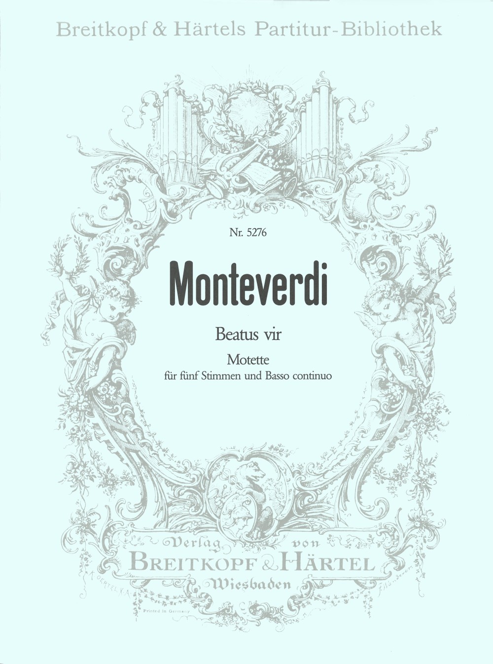 Vorderes Coverbild Beatus Vir