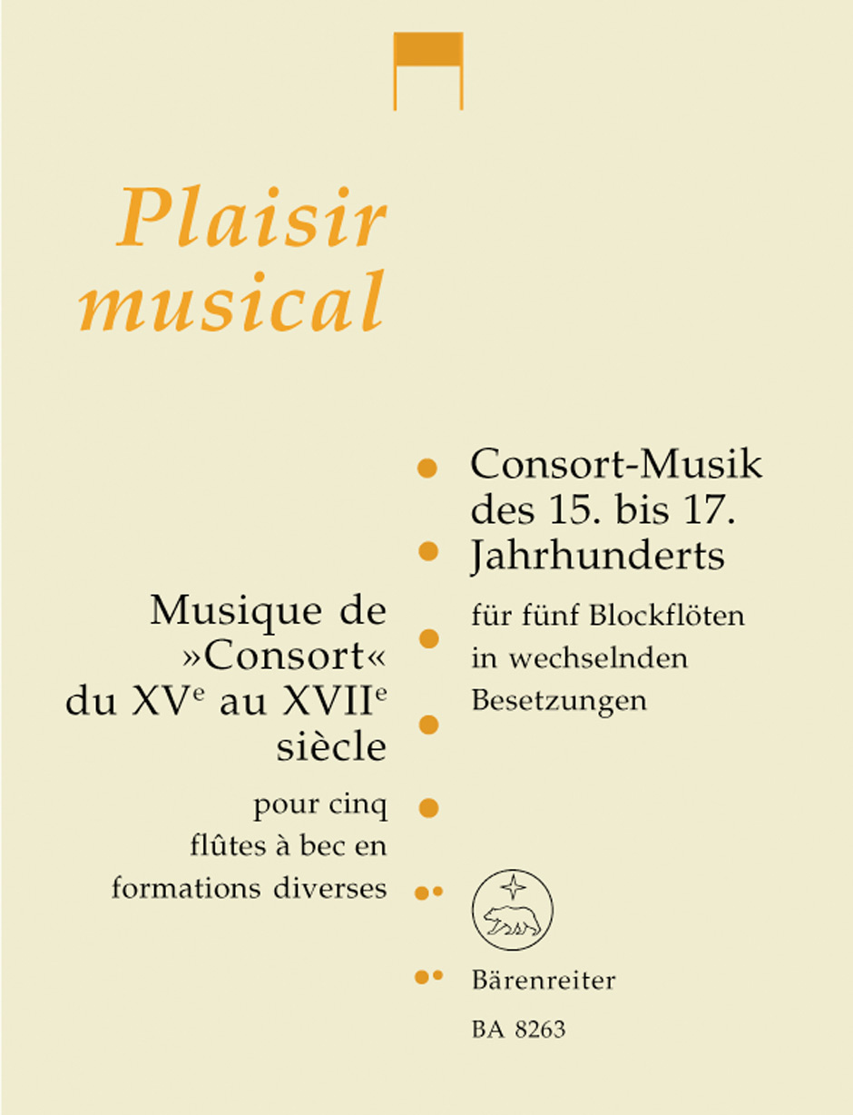 Anderes Coverbild Consort-Musik des 15. bis 17. Jahrhunderts für fünf Blockflöten in wechselnden Besetzungen