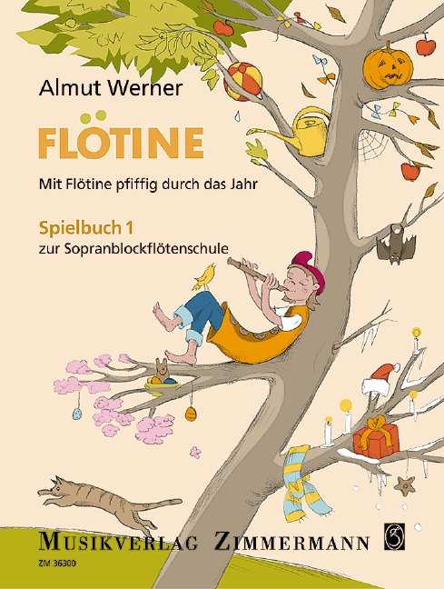 Vorderes Coverbild Flötine - Mit Flötine pfiffig durch das Jahr