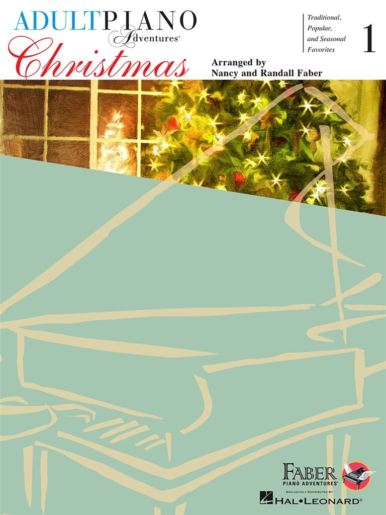 Vorderes Coverbild Adult Piano Adventures Christmas Book 1