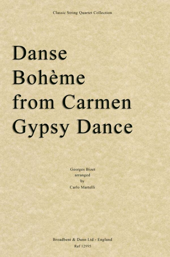 Anderes Coverbild Danse Bohème from Carmen, Gypsy Dance
