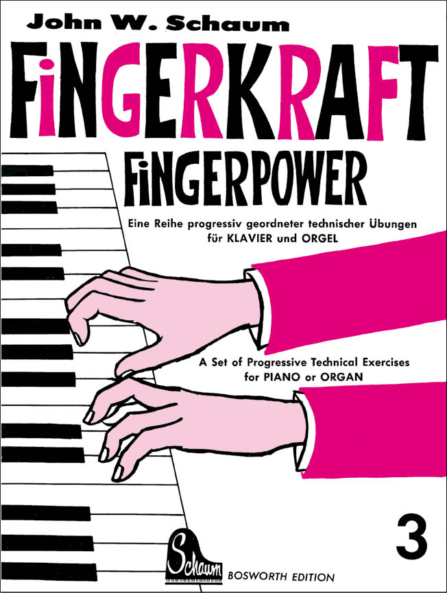 Vorderes Coverbild Fingerkraft Heft 3 (Fingerpower Book 3)