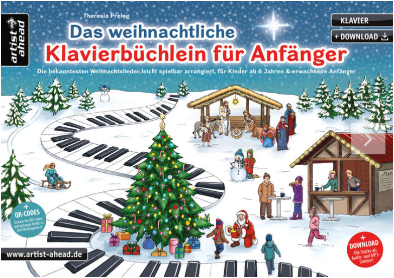 Anderes Coverbild Das weihnachtliche Klavierbüchlein für Anfänger 