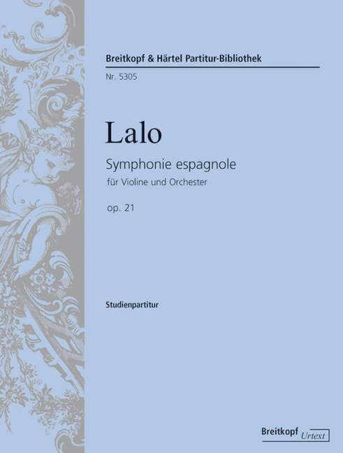 Vorderes Coverbild Symphonie espagnole op. 21