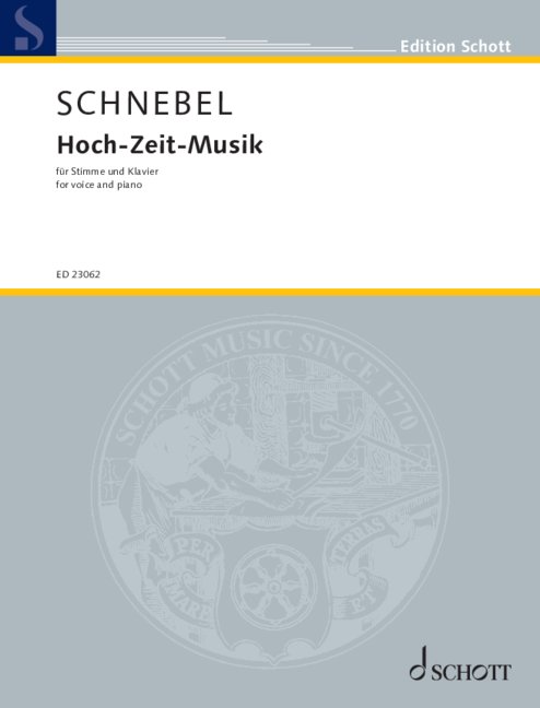 Vorderes Coverbild Hoch-Zeit-Musik (2017)