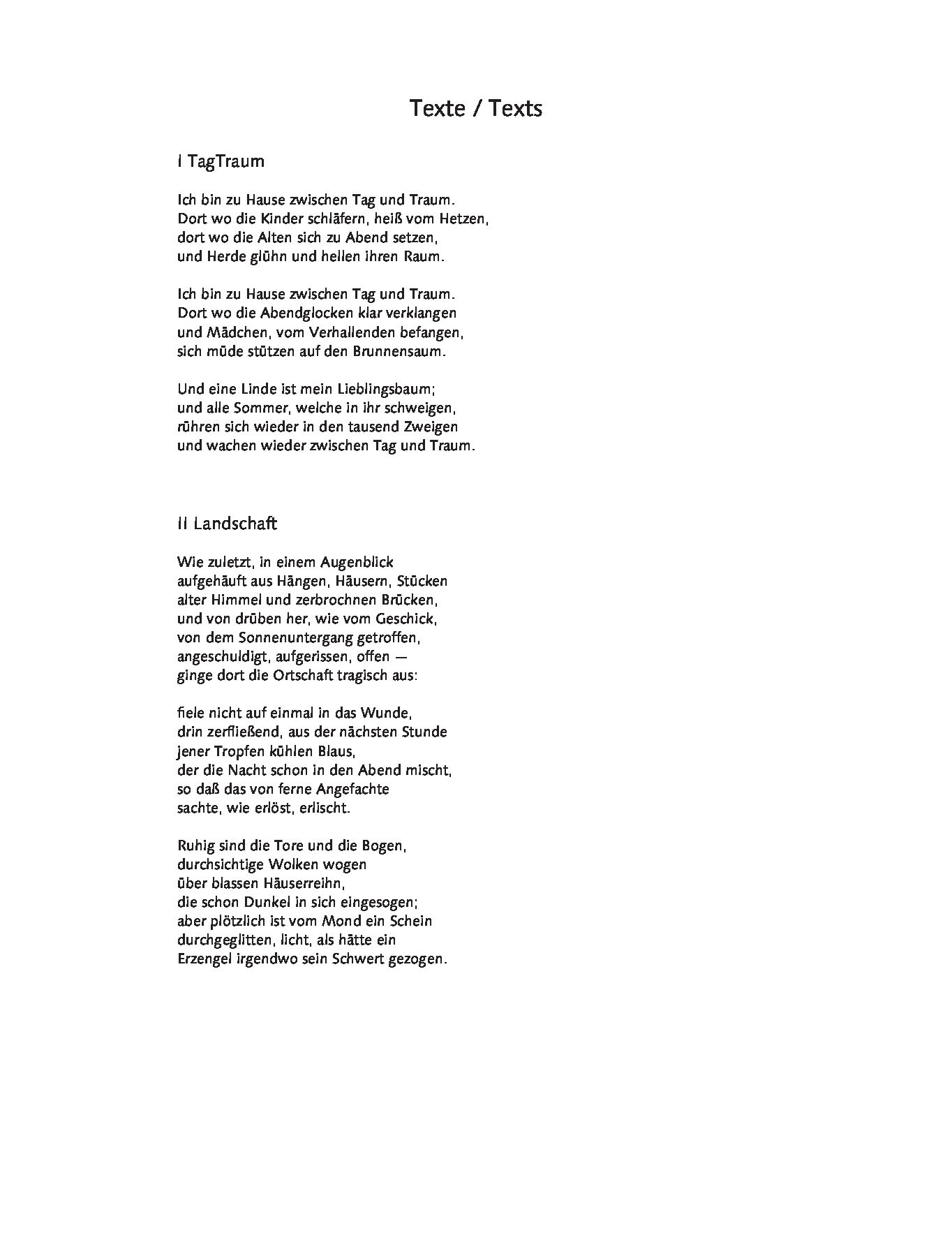 Anderes Coverbild TagTraum und Landschaft (2020)