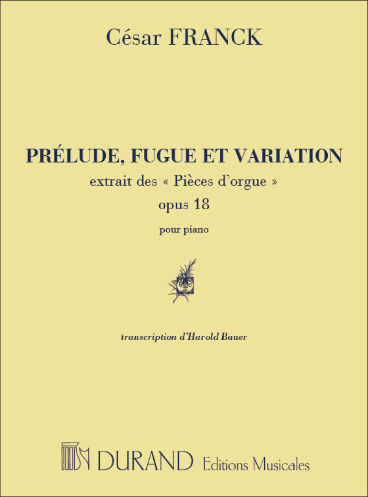 Anderes Coverbild Prelude, Fugue & Variation Op. 18