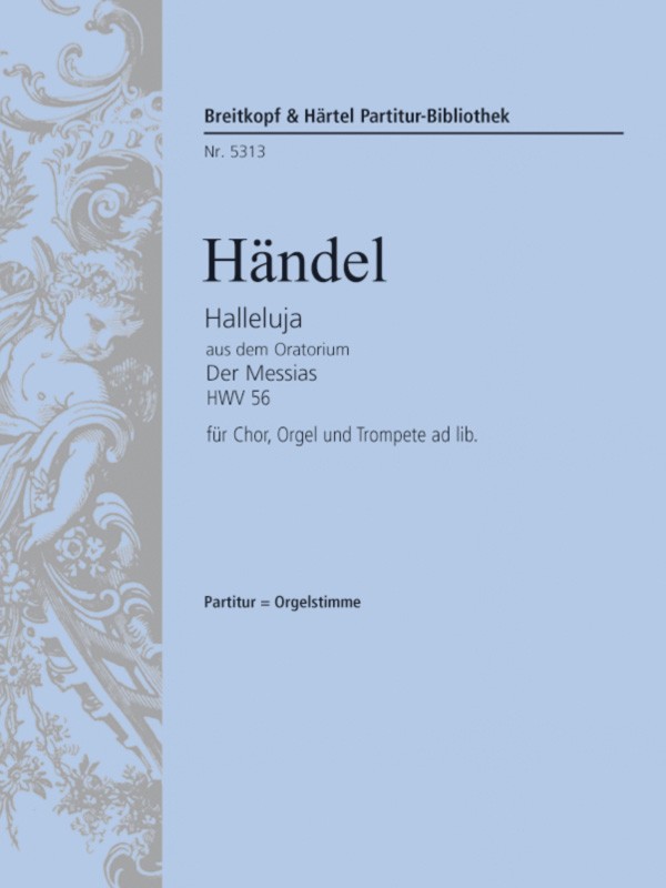 Vorderes Coverbild Halleluja aus HWV 56