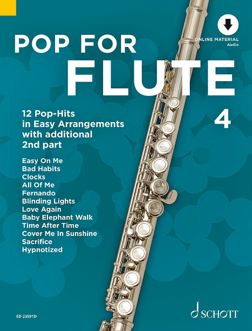 Vorderes Coverbild Pop For Flute 4
