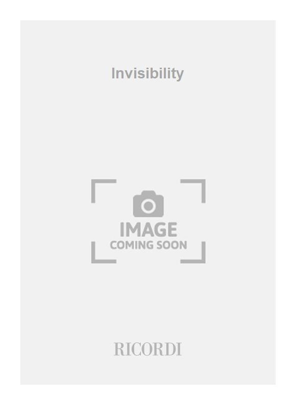 Vorderes Coverbild Invisibility