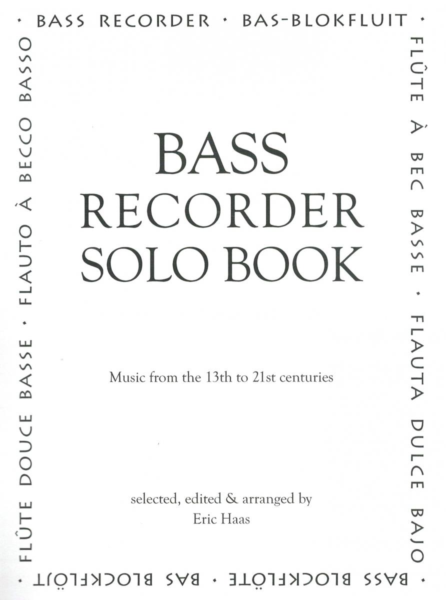 Vorderes Coverbild Bass Recorder Solo Book