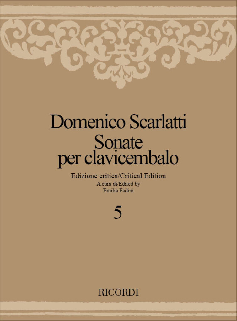 Anderes Coverbild Sonate per clavicembalo 5