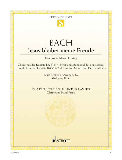 Vorderes Coverbild Jesus bleibet meine Freude BWV 147