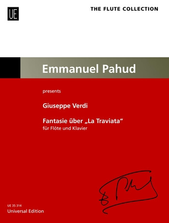 Vorderes Coverbild Fantasie über "La Traviata" für Flöte und Klavier