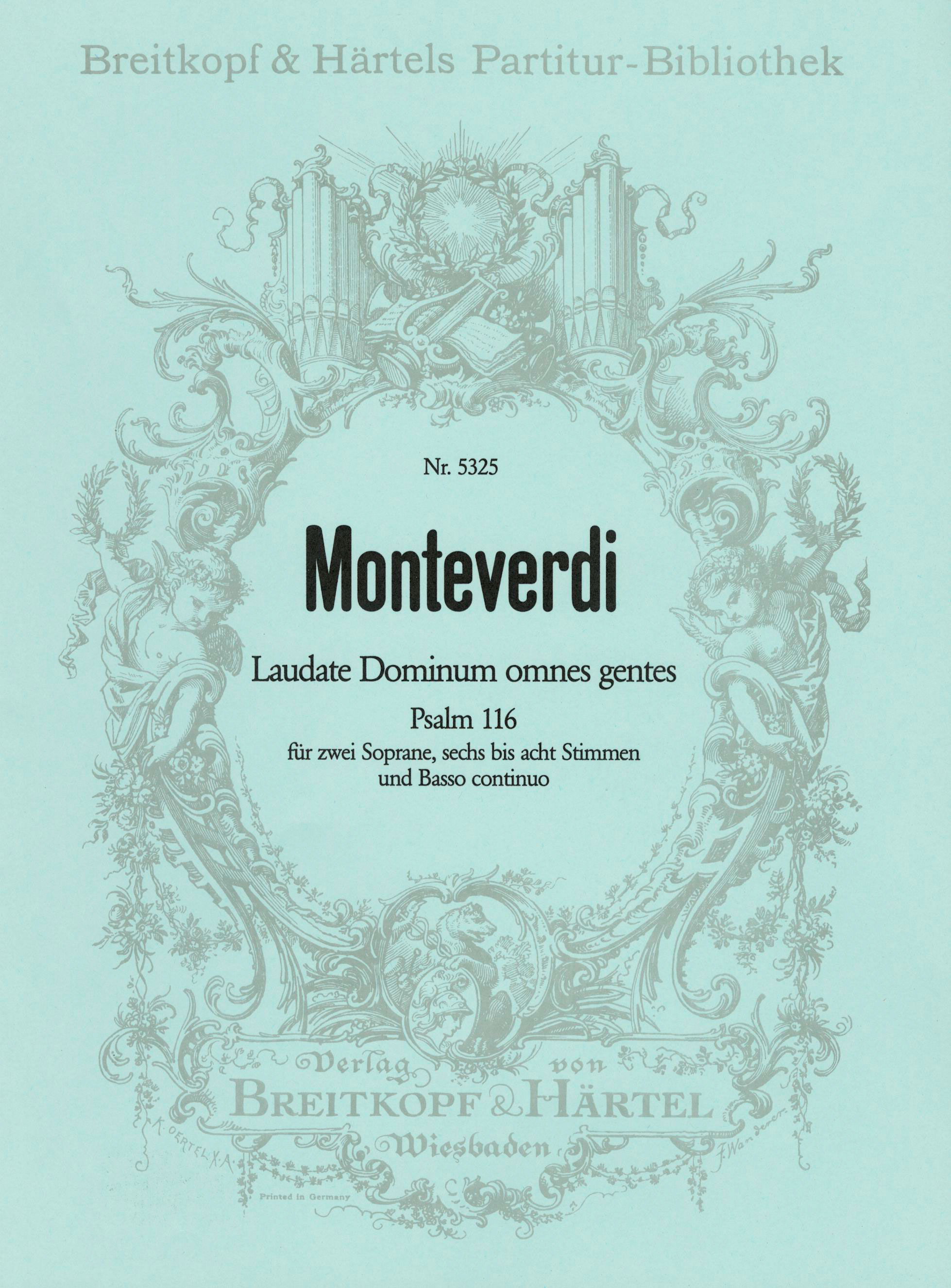 Vorderes Coverbild Laudate Dominum