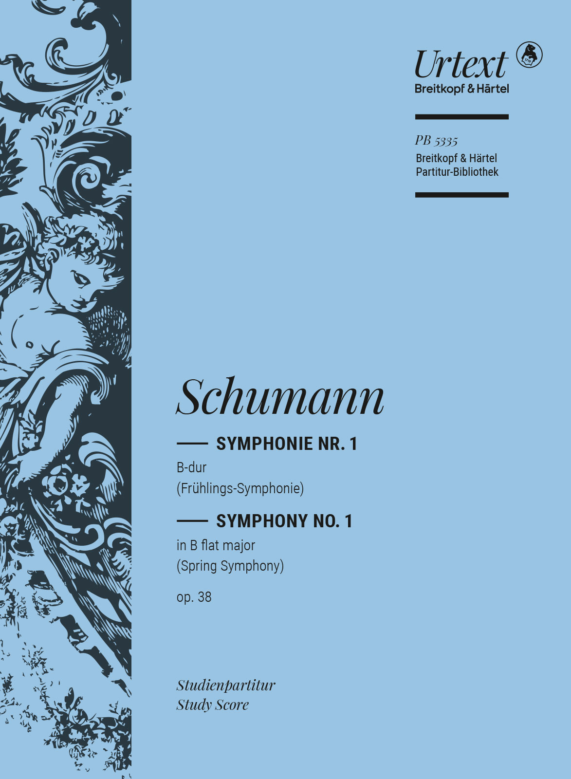 Vorderes Coverbild Symphonie Nr. 1 B-dur op. 38 "Frühlings-Symphonie (Spring Symphony)"