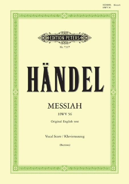 Vorderes Coverbild Messiah [Der Messias] HWV 56 (1741)