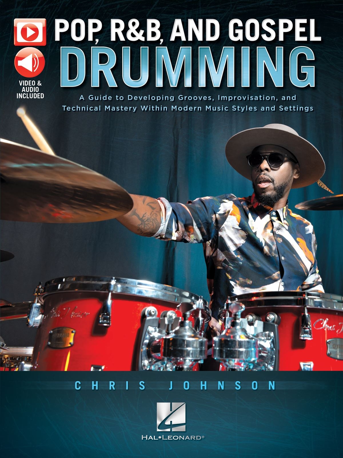 Vorderes Coverbild Pop, R&B and Gospel Drumming