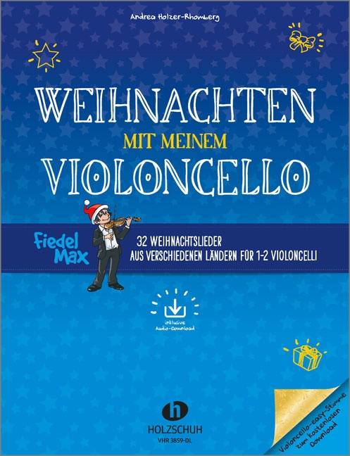 Vorderes Coverbild Weihnachten mit meinem Violoncello