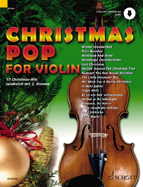 Vorderes Coverbild Christmas Pop for Violin