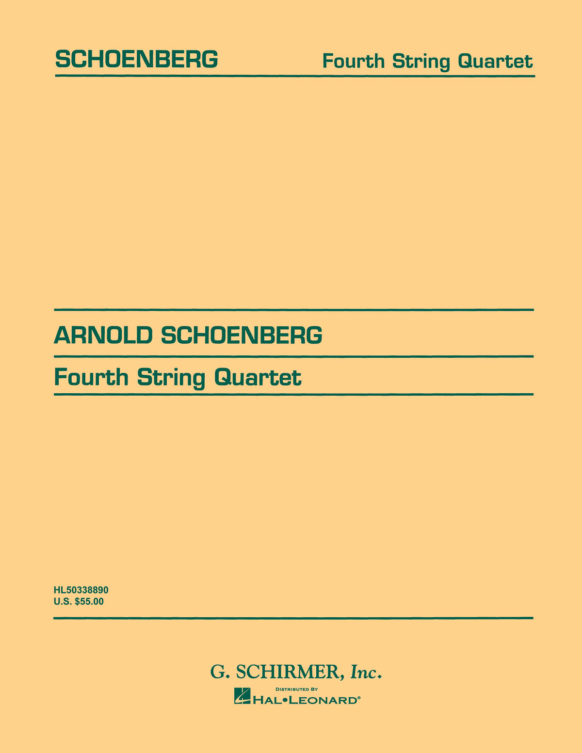 Vorderes Coverbild Streichquartett Nr. 4 op. 37