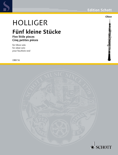 Vorderes Coverbild Fünf kleine Stücke