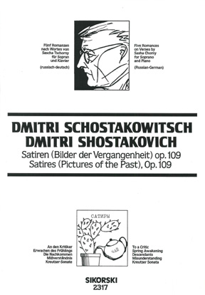 Anderes Coverbild Satiren (Bilder der Vergangenheit) op. 109