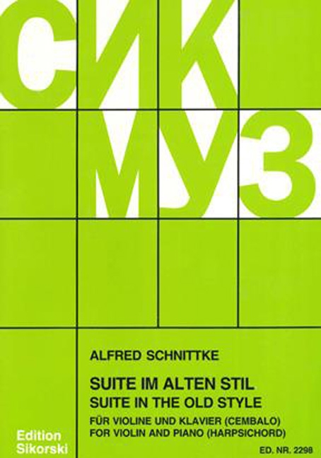 Anderes Coverbild Suite im alten Stil
