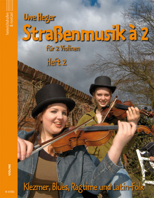 Vorderes Coverbild Straßenmusik à 2 Heft 2 Band 2