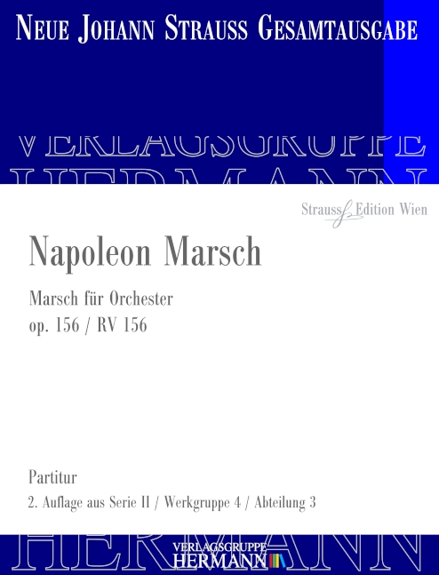 Vorderes Coverbild Napoleon Marsch op. 156 RV 156