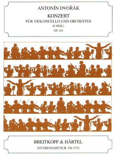 Vorderes Coverbild Violoncellokonzert h-Moll op. 104